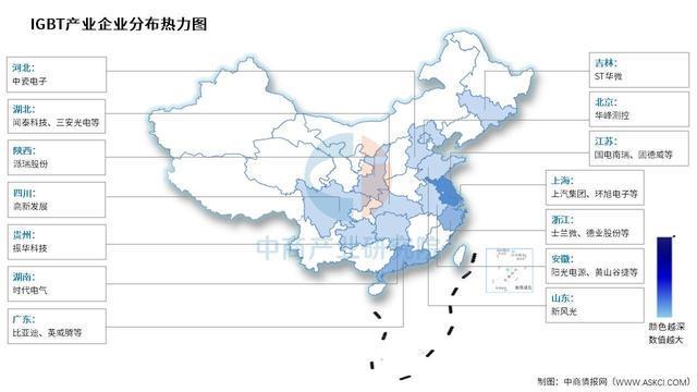 kaiyun体育全站2025年中国IGBT产业链图谱及投资布局分析(图16)
