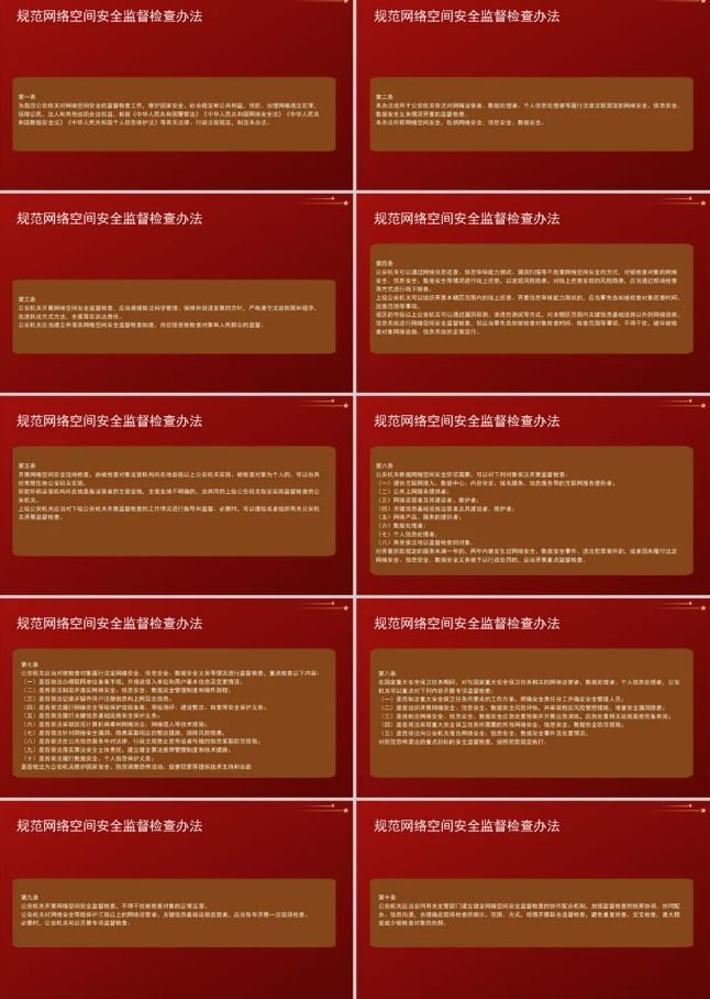 网络空间安全监督检查办法深度解读与实务操作PPkaiyun体育网页版T(图1)
